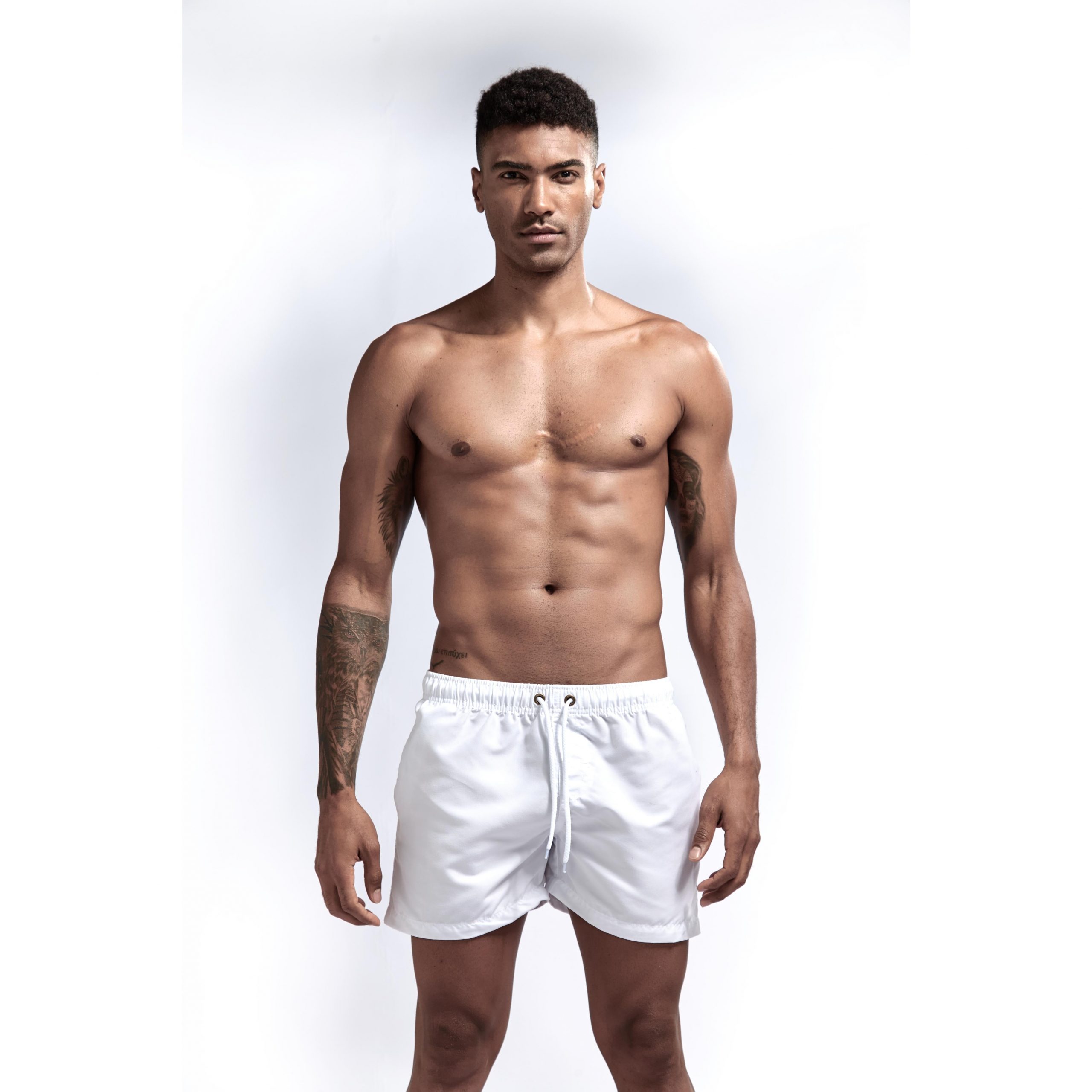 Men’s JOCKMAIL JM807 Shorts – White – Underwear Club South Africa